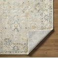 thumbnail image 3 of Hauteloom Ahmaud Living Room, Bedroom Area Rug - Traditional - High Pile - Light Gray, Beige, Gray - 6'7" x 9'2", 3 of 5