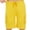 Yellow, variant on WIZUTIZ Mens Swim Shorts with Compression Liner 9 inch Swim Trunks Bathing Suit Quick-Dry Swim Short with Cargo Pockets