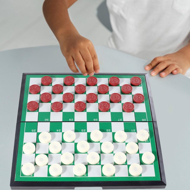 Plegable Portátil con Piezas de Ajedrez International Chess Classic para 29cmx29cm Hugo ajedrez plegable