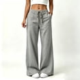 thumbnail image 2 of Kezqiaxn Travel Pants Women Fashion Elastic Waist Loose Lounge Pants with Pockets Womens Trousers Summer Clothes, 2 of 7