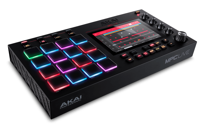 Akai Mpc Live Standalone Music Production Center Walmart Com Walmart Com