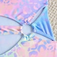 thumbnail image 4 of mgoYE Swimsuit for Girls Size 14 Little Girls One Piece Swimsuits Quick Dry Beach Swimwear Bathing Suit for Beach 10-17 Years(Sky Blue,9-10 Years), 4 of 9