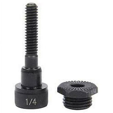 Allstar Performance Threaded Steel Mandrel and Nosepiece Kit 1/4-20 ALL19455