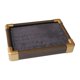 thumbnail image 1 of Caja de almacenamiento de terciopelo apilable para 36 anillos, aretes y 36 ranuras. gris, 1 of 9
