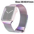 thumbnail image 1 of Magnetic Band Compatible with Apple Watch Mesh Milanese Strap with Adjustable Loop, Metal Wristband for Applicable applewatch strap, 1 of 9