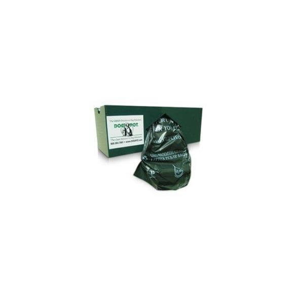 Distributeur de Sac de Ramassage de Litière en Aluminium Dogipot&44; Vert Forêt