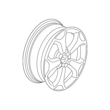 Genuine OE Mopar Wheel - 6VN21MAAAA