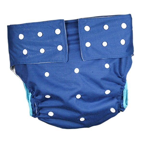 Ropa Interior Para Incontinencia, Paal Impermeable Para Adultos Para Hombres, Mujeres, Personas Mayores, Azul Oscuro