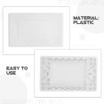 thumbnail image 4 of Miangastore 4pcs Blank Wall Plate Cover Junction Box Plastic Electrical Outlet Cover Plates Easy Installation Electrical Box Cover Plate (Small), 4 of 9