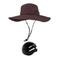 thumbnail image 1 of kusrkot Fisherman Cap Adults Summer Stylish with Head Shell for Camping Outdoor Work Brown, 1 of 9