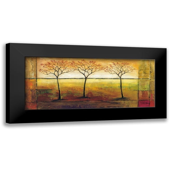 Klung, Mike 14x8 Black Modern Framed Museum Art Print Titled - Life Line I