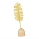 thumbnail image 5 of Escultura de hoja de metal, decoración de mesa, estatua de hoja, artesanía hecha a mano, color dorado 6 cm x 225 cm, 5 of 9