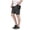 Black, variant on Men's Shorts, Leather Shorts Men's Hop Motorcycle Ride Party Disco Shorts Polyester Shorts Men Black 34