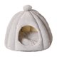 thumbnail image 2 of Xihbxyly Cama para Mascotas, Acogedor Diseño de Calabaza, Cojín Suave y Cálido, Poliéster Duradero, Espacio de Descanso Cómodo, Base Antideslizante, para Mascotas Pequeñas, 45 X 45 X 40 Cm, 2 of 6