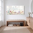thumbnail image 5 of 1.5-Inch Thick Canvas Print Wall Art for Living Room, Bedroom, Office or Entryway – Decorative Wall Decor with Floral Love Butterfly Watercolor Pattern -58 x 28 x 1.5 in, 5 of 9