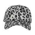 thumbnail image 2 of Sunvit Womens Baseball Caps- Unisex Classic Cotton Leopard Baseball Cap Sun Hat Adjustable Plain Caps #58 Gray, 2 of 4
