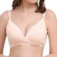 thumbnail image 2 of Women's Comfortable And Convenient All Cotton Feeding Bra Without Steel Ring, 2 of 2