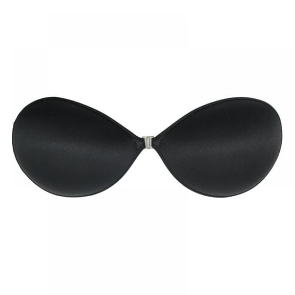 Adhesive Bra Reusable Strapless Self Silicone Push-up Invisible Sticky Bras for Backless Dress