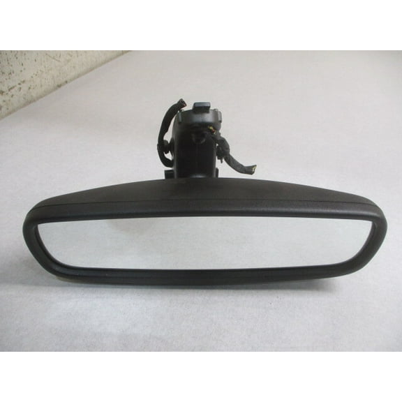 Pre-Owned Jeep Grand Cherokee Dodge Charger Manual Rear View Mirror OEM LKQ - Verify Specific Vehicle Fitment In Description - (Good)