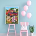 thumbnail image 4 of Cuadros Decorativos 5D Diamante Pintura Animal Full Round Drill Rhinestone DIY Imagen Decoraciones Ndcxsfigh Nuevos Originales, 4 of 5