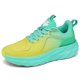 thumbnail image 2 of Zapatos para Correr Likrtyny Profesionales Suela Gruesa Transpirables Verde Amarillo 42, 2 of 9