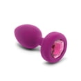 thumbnail image 5 of B-vibe Remote Control Vibrating Jewel Plug (s/m) - Fuchsia, 5 of 5