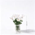 thumbnail image 3 of Handmade Glass Artificial Flower Bouquet, Exquisite Handmade Glass Artificial Flower Bouquet, Mini Floral Arrangement Ornament, Fresh Desktop Decor for Home Bedroom Wedding Festival Gift Display, 3 of 7