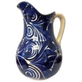 thumbnail image 2 of Talavera Pitcher with Tall Cups – Handcrafted from Guanajuato -  5 Items, 2 of 3