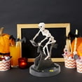 thumbnail image 5 of EUDIDV Spooky Halloween Ornaments Halloween Figurines Halloween Funny Skeleton Fitness Plastic Ornament Decorations For Home Plastic Won't Move Model, 5 of 6