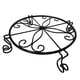 thumbnail image 4 of Fiudx Liquidación De Ahorros De Verano Soporte Para Flores Pequeño De Arte Del Hierro, Escritorio De Una Sola Capa, Soporte Para Macetas De Suelo, Soporte Para Flores En Macetas, 4 of 7