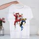 thumbnail image 1 of Invincible Mark hombres superpuestos manga corta Cool Camiseta hombres Camiseta verano moda divertida Camiseta, 1 of 5