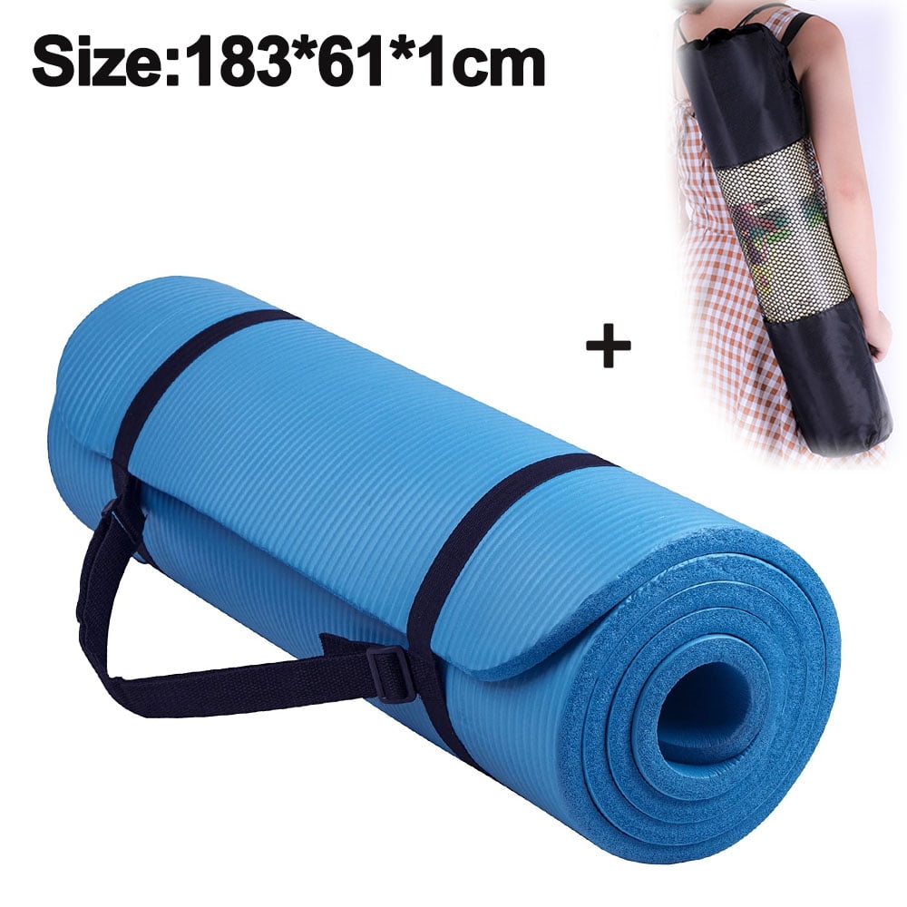 Yoga Mat, NonSlip Exercise Yoga Mat, Mat Workout Mat with Carrying Strap for Women Yoga