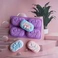 thumbnail image 6 of Silicone Cake Mold, 4-Cavity O Tree Design, For Baking Cakes, Making Handmade Soaps, Diy Crafts, 6 of 6