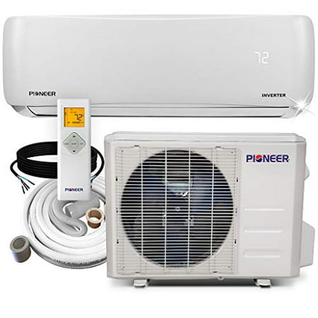 Pioneer Air Conditioner Wys009a 19 Wall Mount Ductless Inverter Mini Split Heat Pump 9000 Btu 110 120v Canada - Wall Mounted Ac And Heater