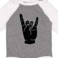 thumbnail image 4 of Inktastic Rocker Horns Boys or Girls Long Sleeve Baby Bodysuit, 4 of 5
