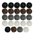 thumbnail image 1 of Decoración de ratán Accesorios naturales Adornos de ducha Esferas decorativas de mimbre Negro Gris Blanco 24, 1 of 9
