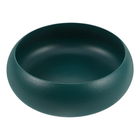 WORGEOUS Ceramic Hydroponic Planter Shallow Round Planter Ceramic Flowerpot for Indoor Plants Decorative Garden Pot for Home Office