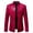 Red, variant on Njoeus Men's Casual Chinese Dragon Print Blazer Jacket Button Up Mandarin Collar Formal Suit Jacket with Pocket