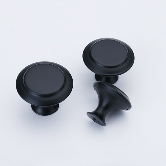 25 pieces, door handle, furniture knob, drawer drawer, black