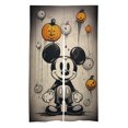 thumbnail image 1 of Cortina de puerta de Mickey Mouse, cortina opaca para puerta de 34 x 57 pulgadas, cortina divisoria de privacidad para decoración del hogar, dormitorio, cocina, 2 paneles, 1 of 6