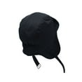 thumbnail image 4 of WITHMOONS Warm Trapper Hat Winter Earflaps with Visor Outdoor SLT1375 (Black), 4 of 6