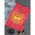 thumbnail image 3 of Fun Beach Holiday Vacation Graphic Women's T-shirt, 3 of 4