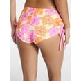 thumbnail image 3 of No Boundaries Hilo Hibiscus Bikini Boyshorts, Women's XXS-XXL, 3 of 5