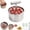 12 holes, variant on Stainless Steel Meatball Maker Tool, Meatball Press, Manual Push Press Meat Tenderiser Making Mould, Easy Release Meatball Mold Press, Kitchen Gadget for Uniform Meatball Shaping(6 holes)
