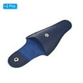 thumbnail image 3 of Unique Bargains 4.5'x2.6' PU Leather Embroidery Scissors Sheath Protective Cover, Dark Blue 2 Pack, 3 of 7