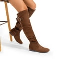 thumbnail image 7 of BURUDANI Women's Over The Knee Thigh High Winter Boots Color TAN-SUEDE, Size 9.5, 7 of 7