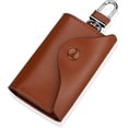 thumbnail image 4 of HUGFEGWE Car Key Holder Hanging Waist Key Pouch Leather Car Key Bag Key Hanging Bag CJB91-45398, 4 of 9