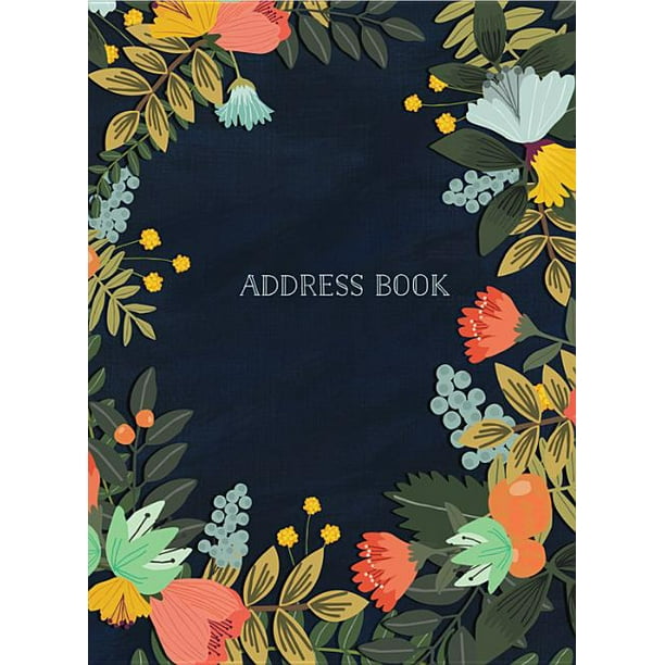 address-book-modern-floral-small-walmart-walmart