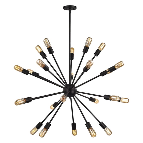 46232/24-Elk Home-Delphine - Twenty-4 Light Chandelier in Modern/Contemporary Style with Mid-Century and Retro inspirations - 36 Inches tall and 36