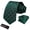 03-Green, variant on Green Tie for Men Plaid Checkered Tie and Pocket Square Set Formal Tie for Bussiness Wedding